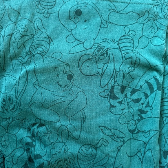 NWT Winnie the Pooh and Friends Green Lounge Pants Sleep Pants Women's size XL - Picture 6 of 8